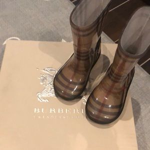 Burberry rain boots - toddler